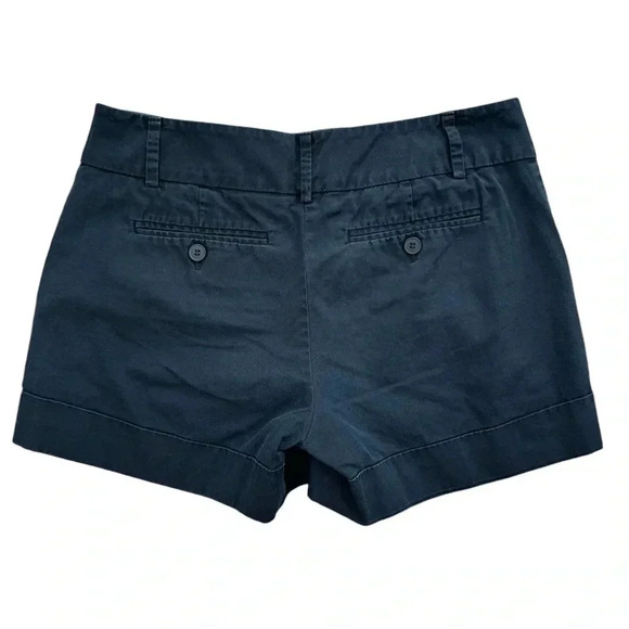 7TH AVENUE DESIGN STUDIO NEW YORK & COMPANY BLACK CHINO SHORTS WOMENS SIZE 4 - Picture 2 of 7